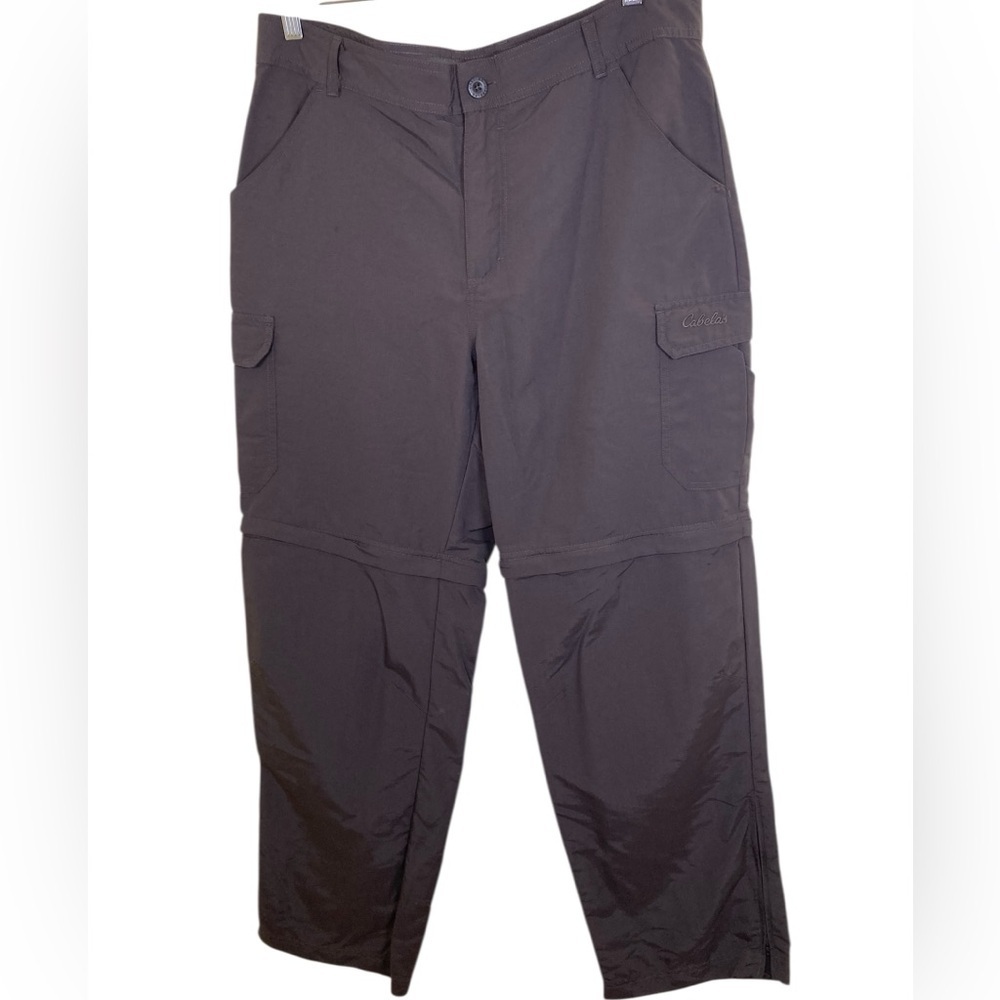 Cabela’s Men’s Nylon Cargo Pants Outdoor Convertible Zip Off 34x30